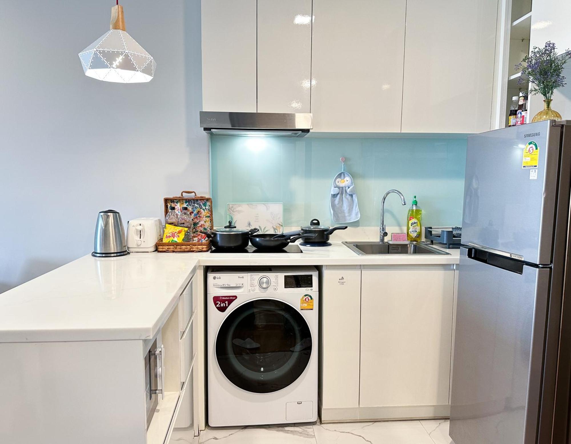 New & Cozy 2 Bedroom @ The Astra Sky River Chiang Mai Exterior foto