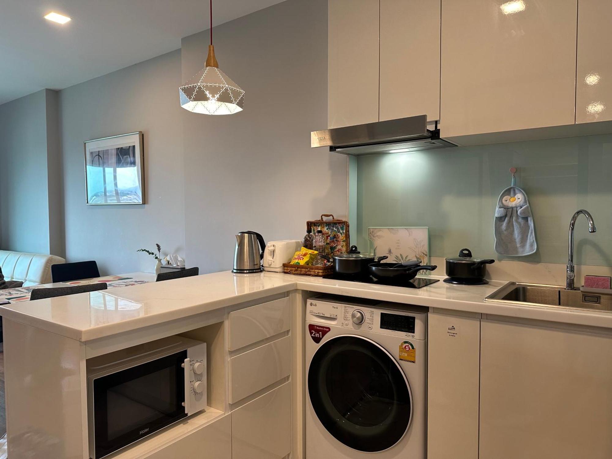 New & Cozy 2 Bedroom @ The Astra Sky River Chiang Mai Exterior foto